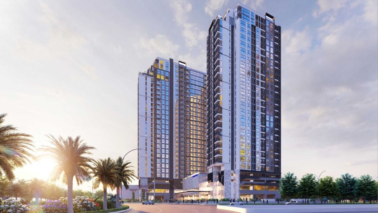 Phối cảnh dự án Harbor Crown Võ Nguyên Giáp
