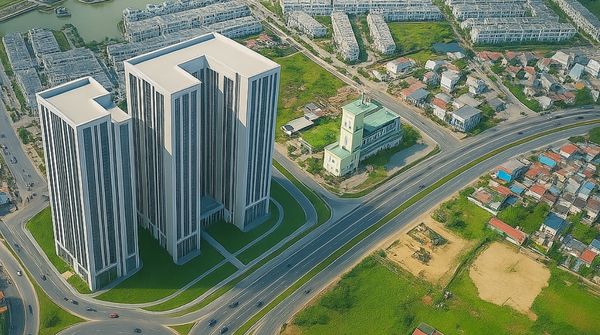 Chung cư Harbor Crown Hải Phòng sau khi hoàn thiện