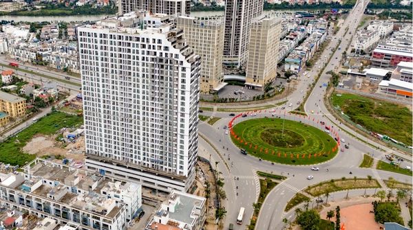 Chung cư Harbor Crown nằm đối diện chung cư Sentosa Sky Park Hải Phòng