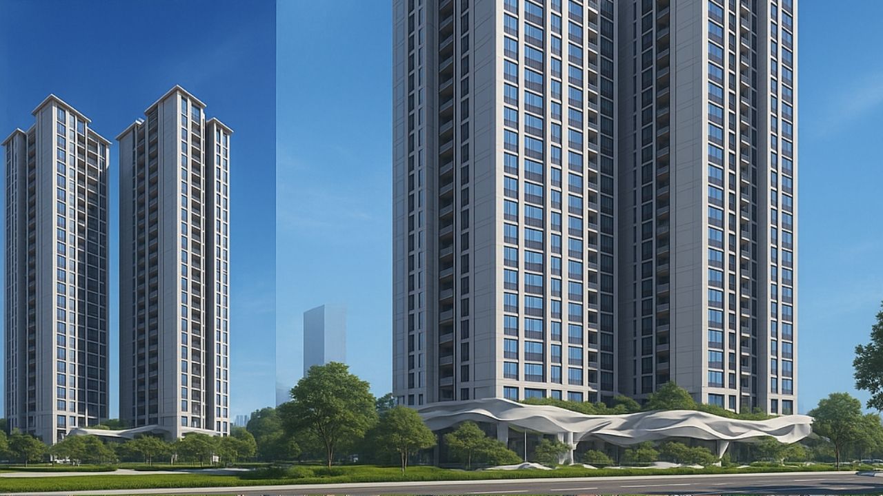 Phối cảnh tổng thể Chung cư Harbor Crown Hải Phòng